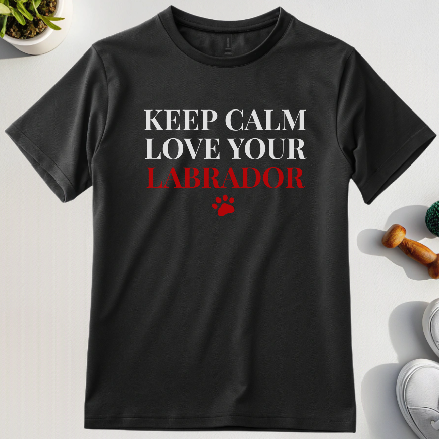Keep Calm Love Your Labrador T-Shirt