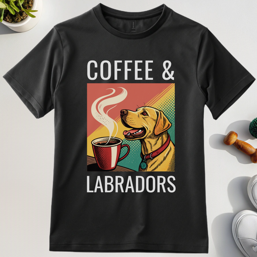 Coffee & Labradors T-Shirt