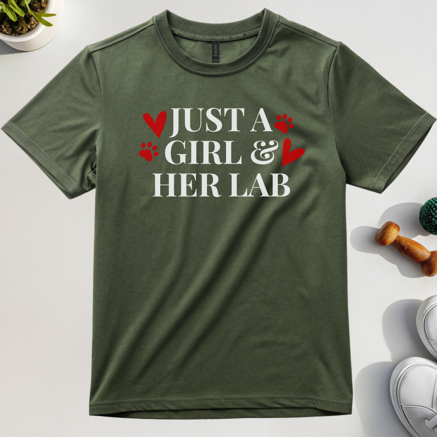 Just A Girl And Her Lab T-Shirt