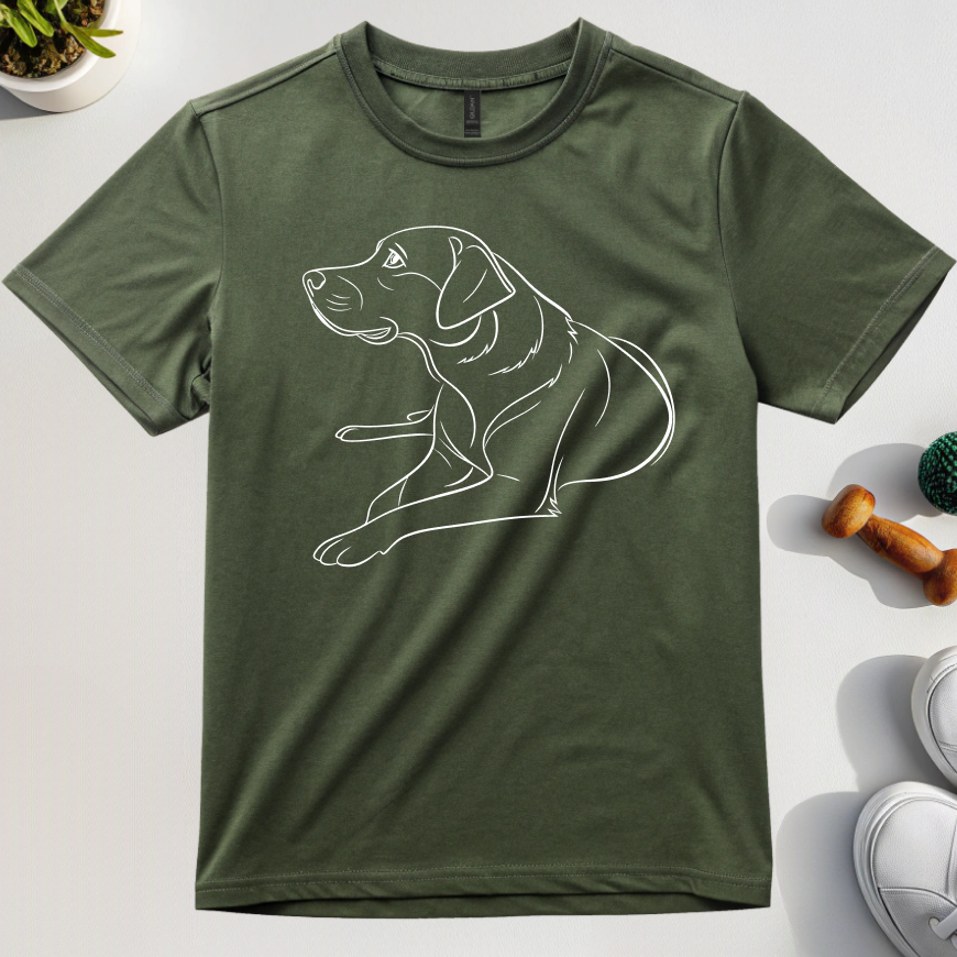 Sitting Lab T-Shirt