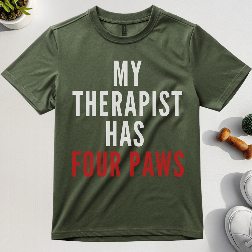 My Therapist Has Four Paws T-Shirt