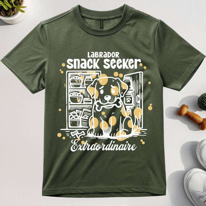 Labrador Snack Seeker T-Shirt