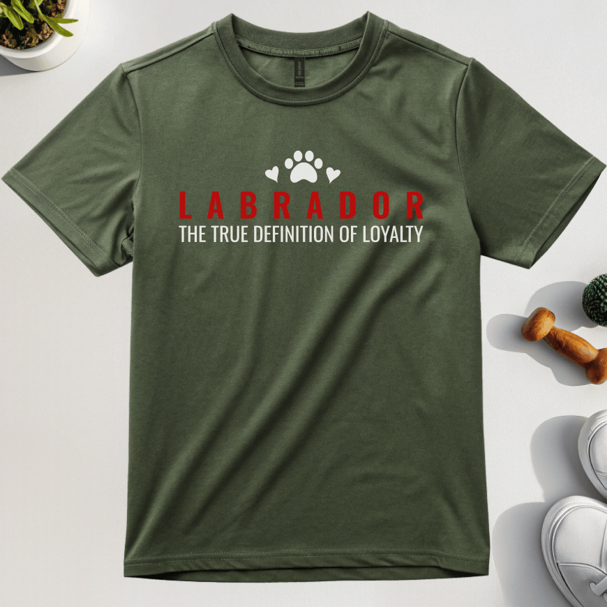 Labrador The True Definition Of Loyalty T-Shirt