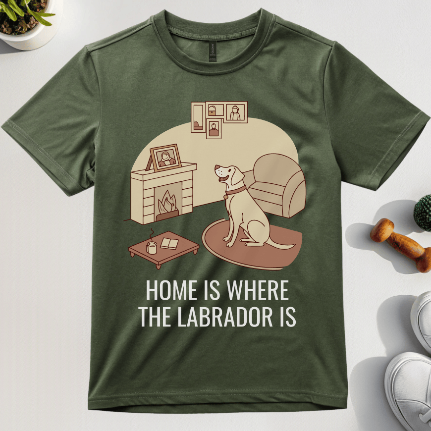 Home Is Where The Lab Is T-Shirt