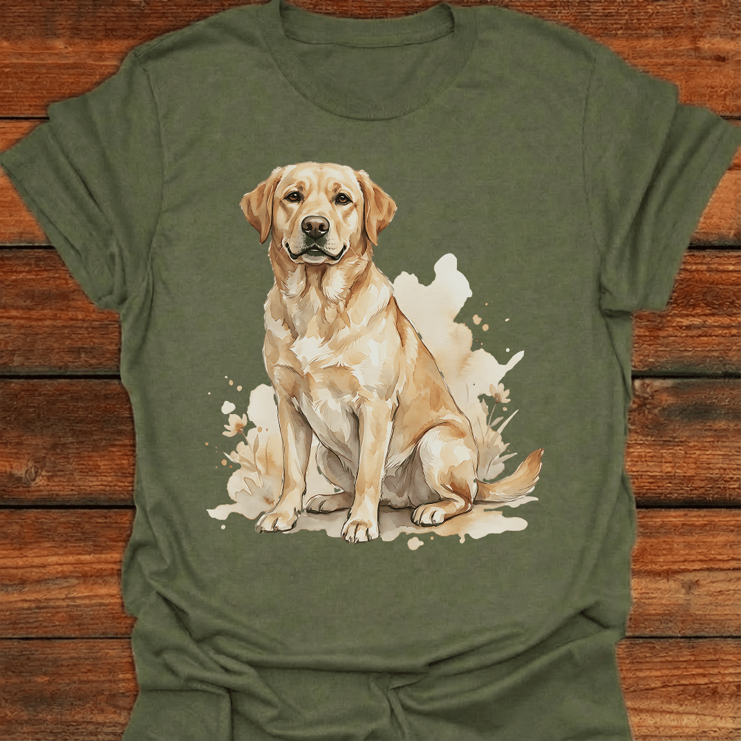 Splash Watercolor Lab T-Shirt