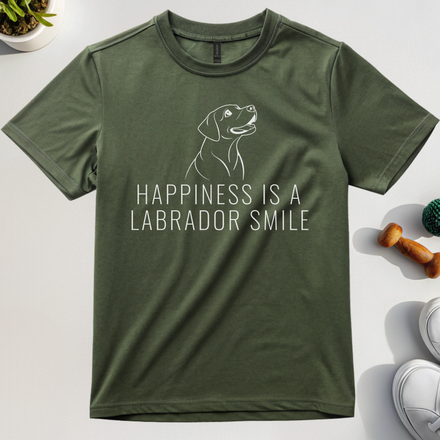 Happiness Is A Labrador Smile T-Shirt