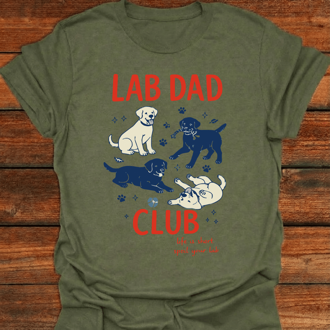 Lab Dad Club T-Shirt