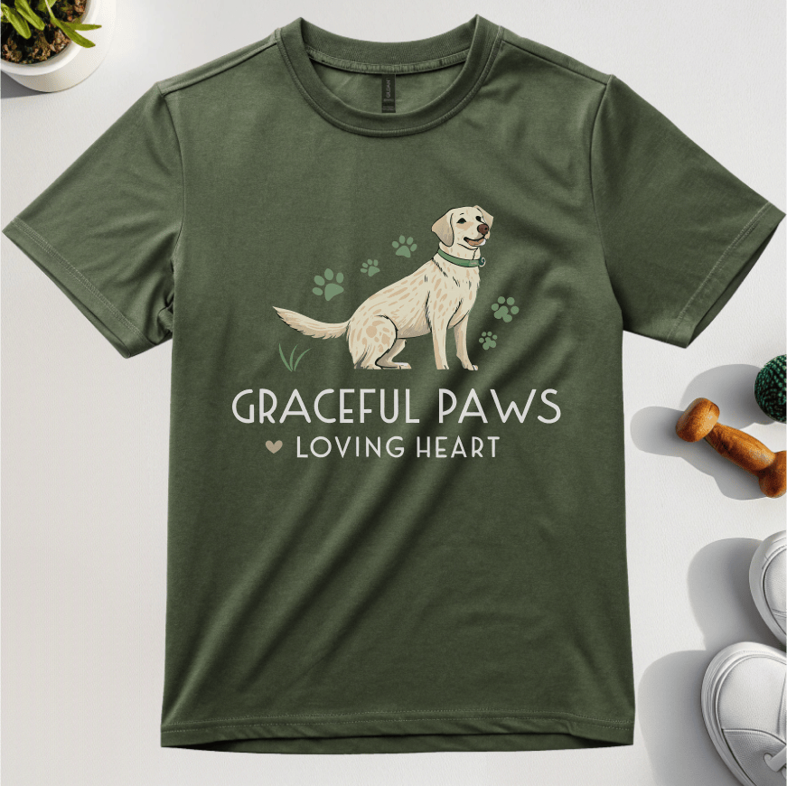 Graceful Paws Loving Heart T-Shirt