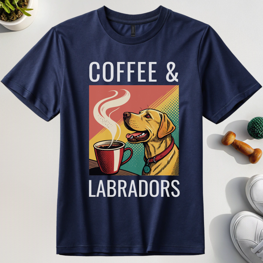 Coffee & Labradors T-Shirt