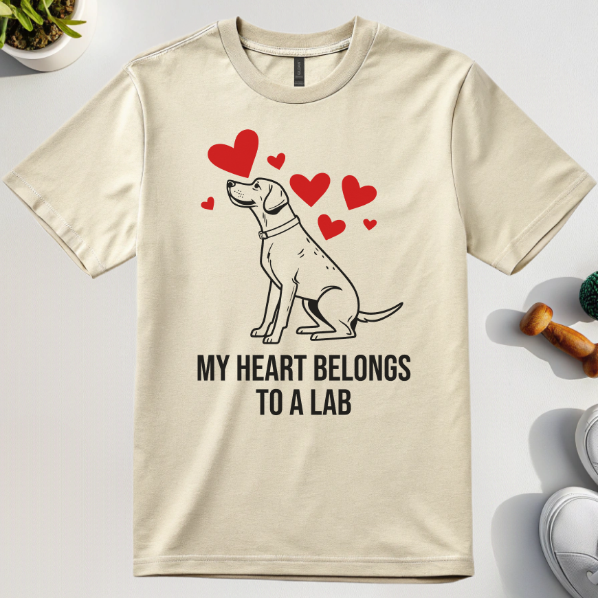 My Heart Belongs To A Lab T-Shirt