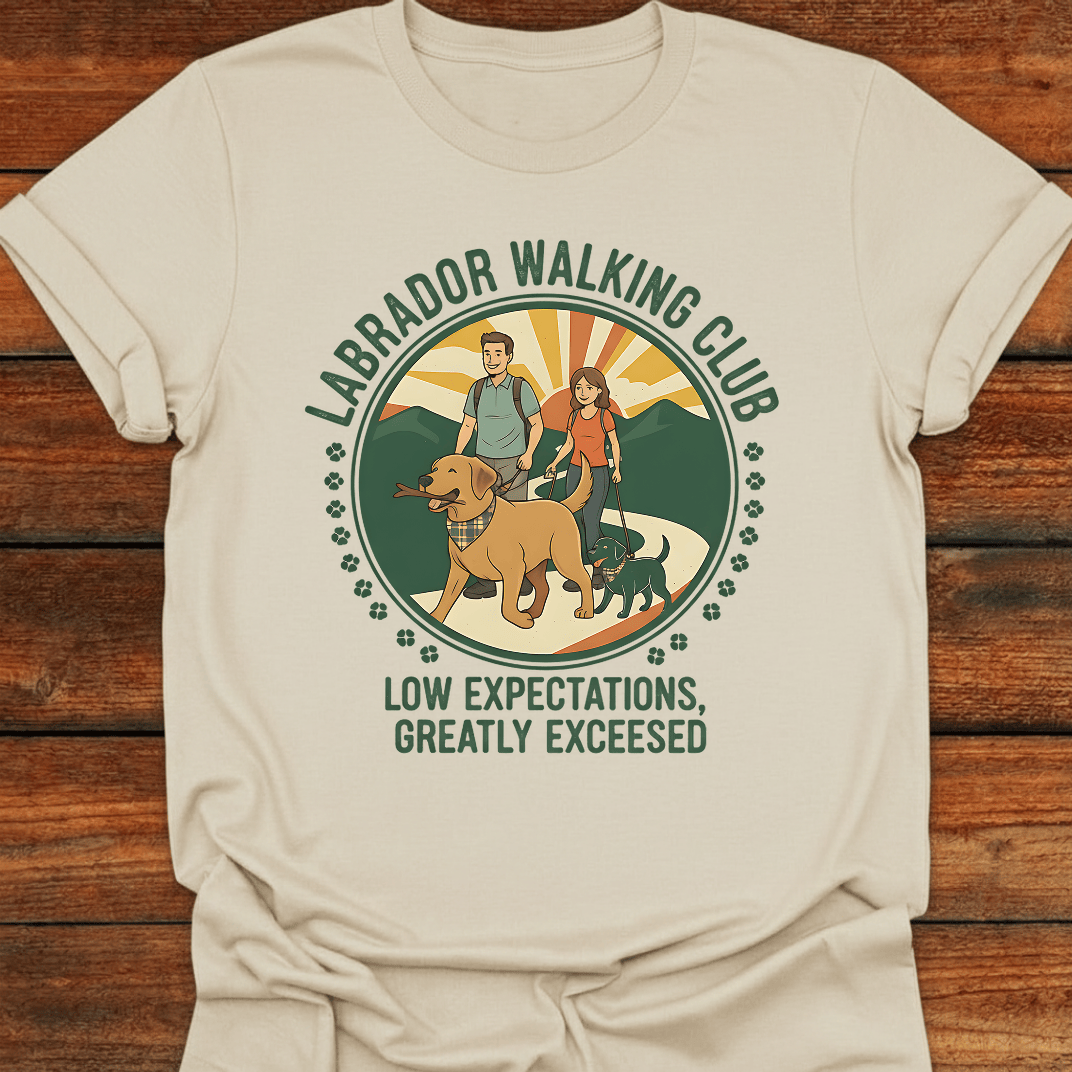 Labrador Walking Club T-Shirt