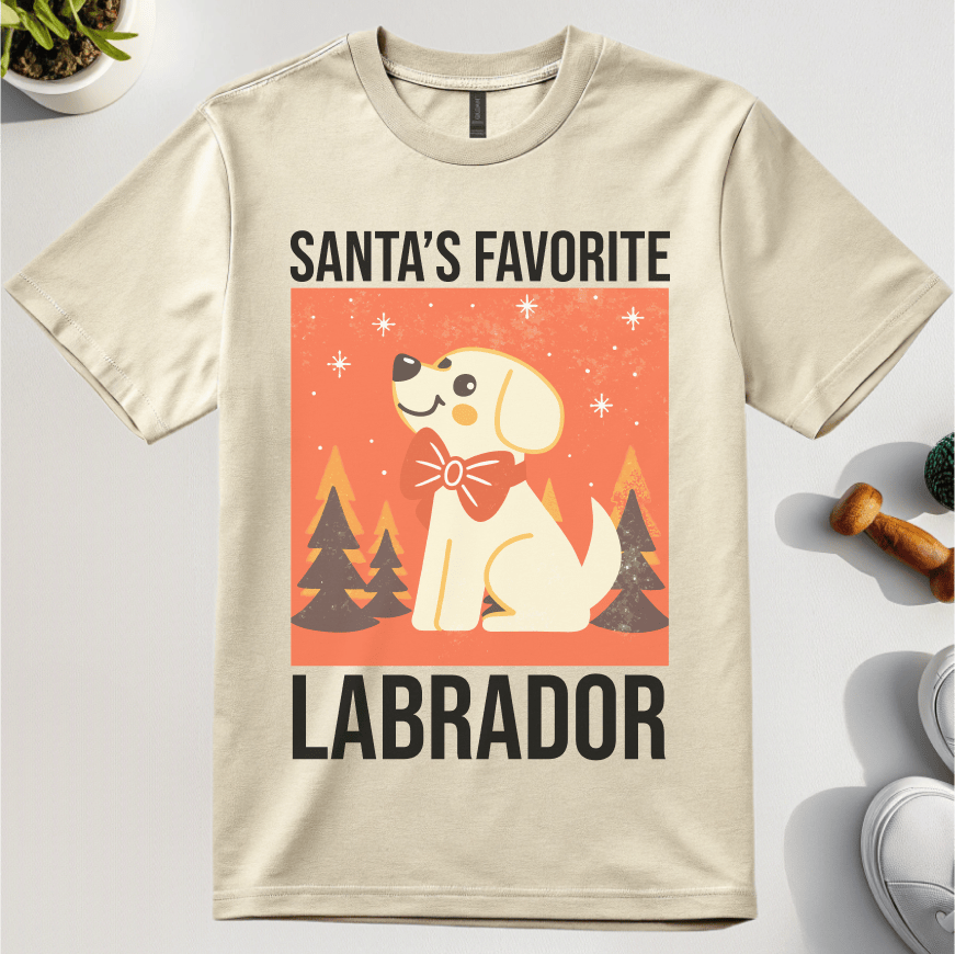 Santas Favorite Labrador T-Shirt