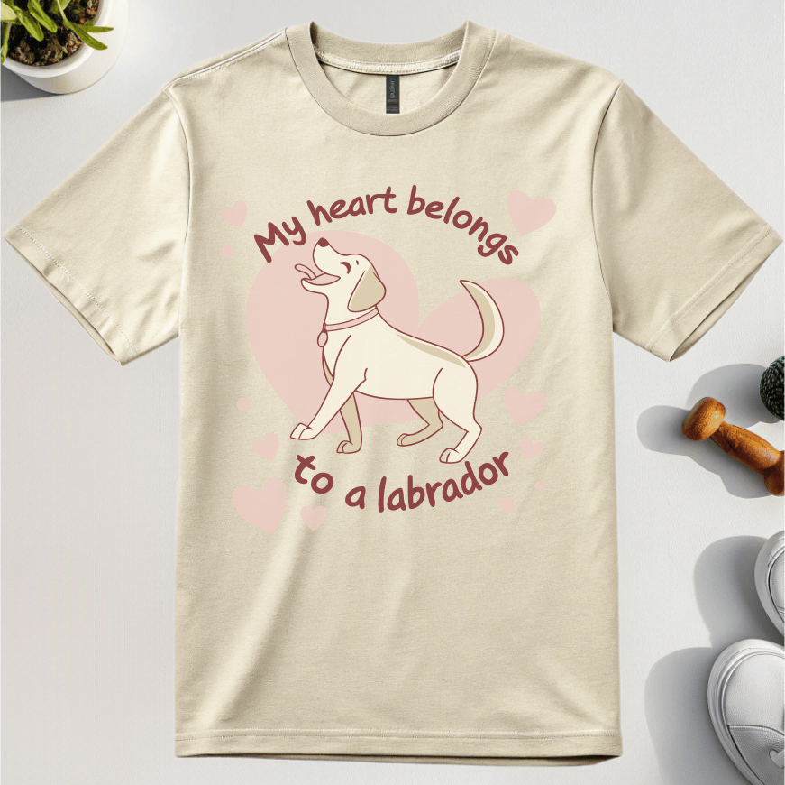 My Heart Belongs To A Labrador T-Shirt