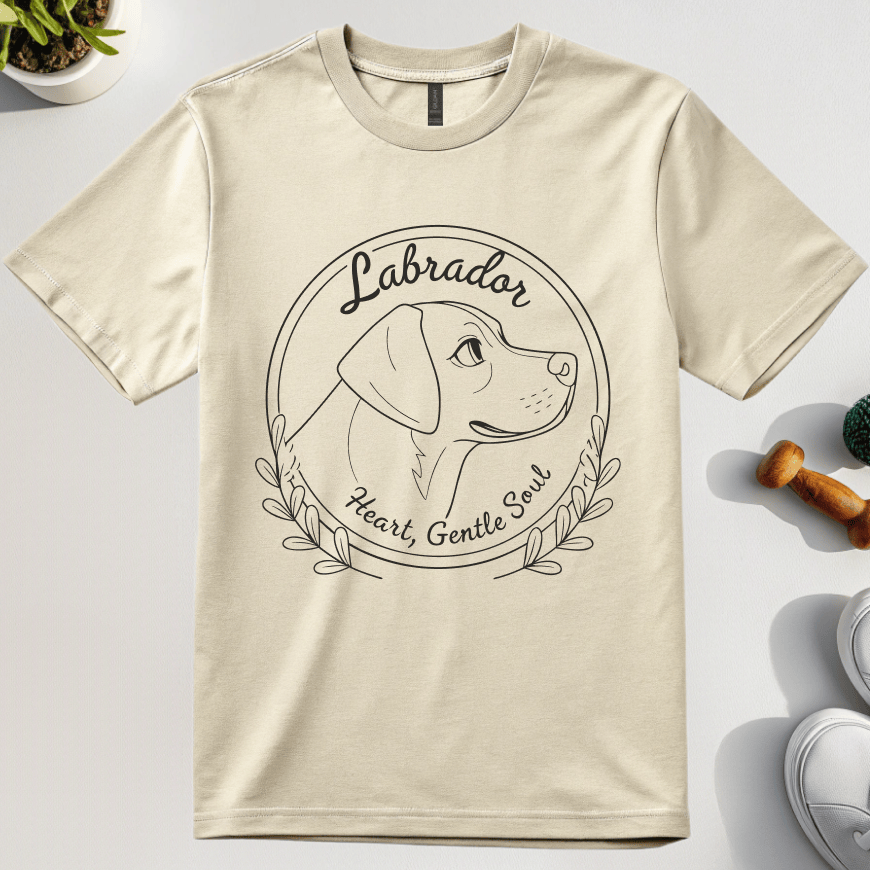 Labrador Heart Gentle Soul T-Shirt