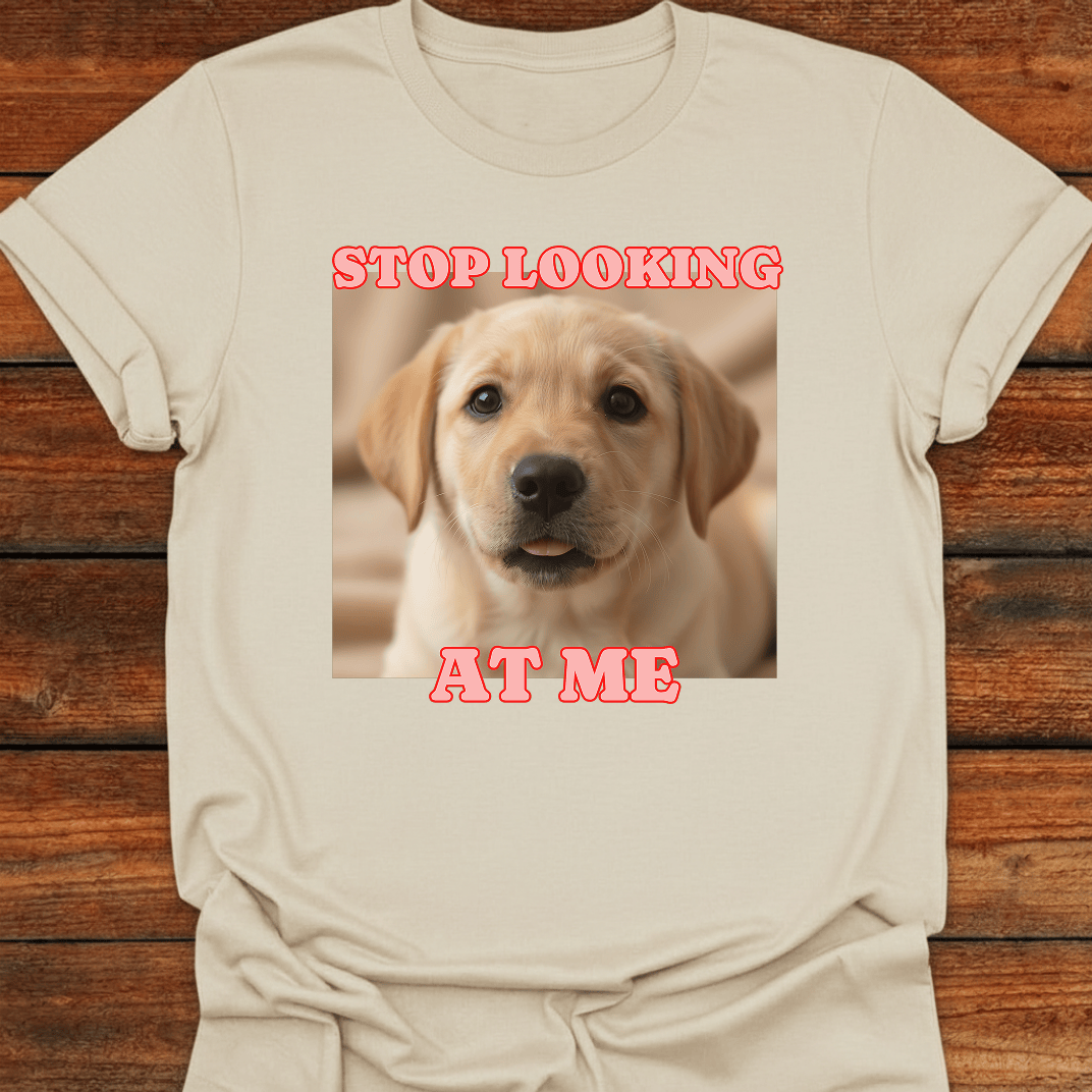 Stop Looking At Me T-Shirt