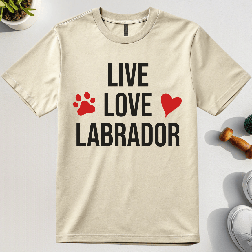 Live, Love, Labradors T-Shirt