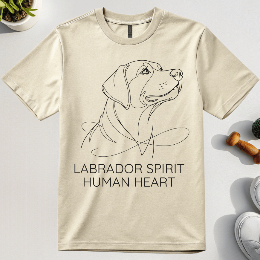 Labrador Spirit Human Heart T-Shirt
