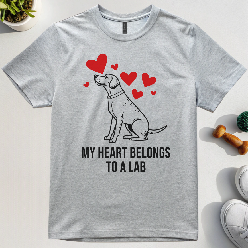 My Heart Belongs To A Lab T-Shirt