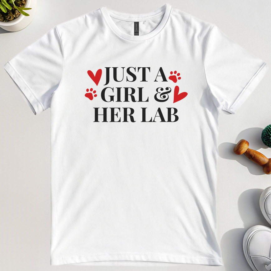 Just A Girl And Her Lab T-Shirt