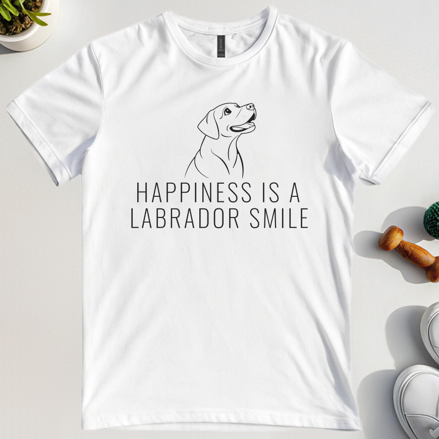 Happiness Is A Labrador Smile T-Shirt