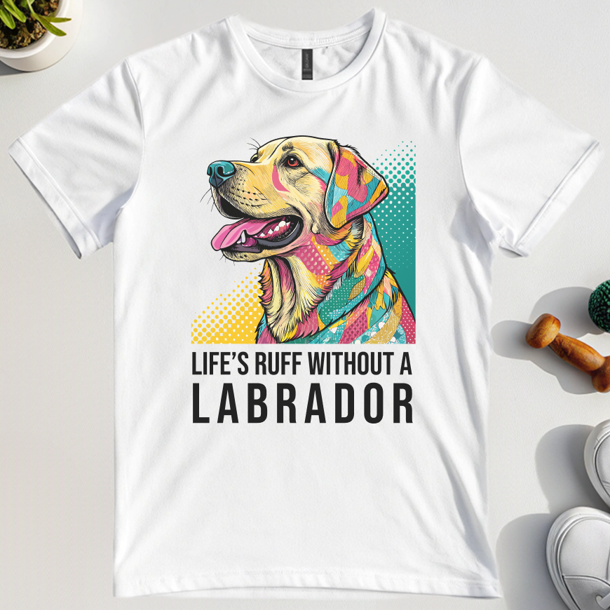 Life's Ruff Without A Labrador T-Shirt