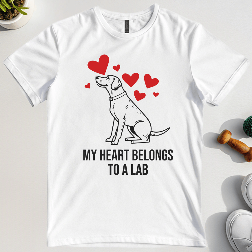 My Heart Belongs To A Lab T-Shirt
