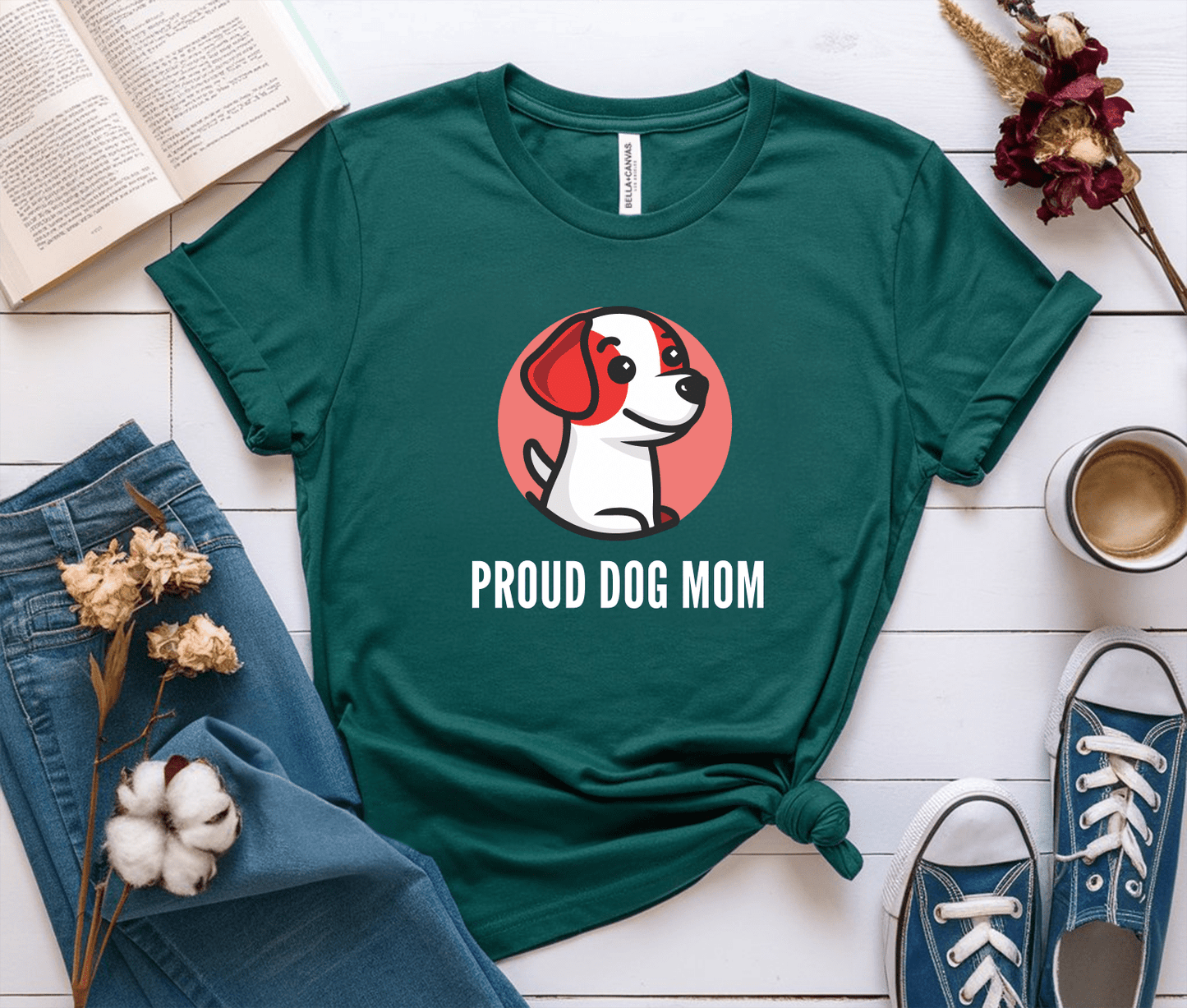 Proud Dog Mom T-Shirt