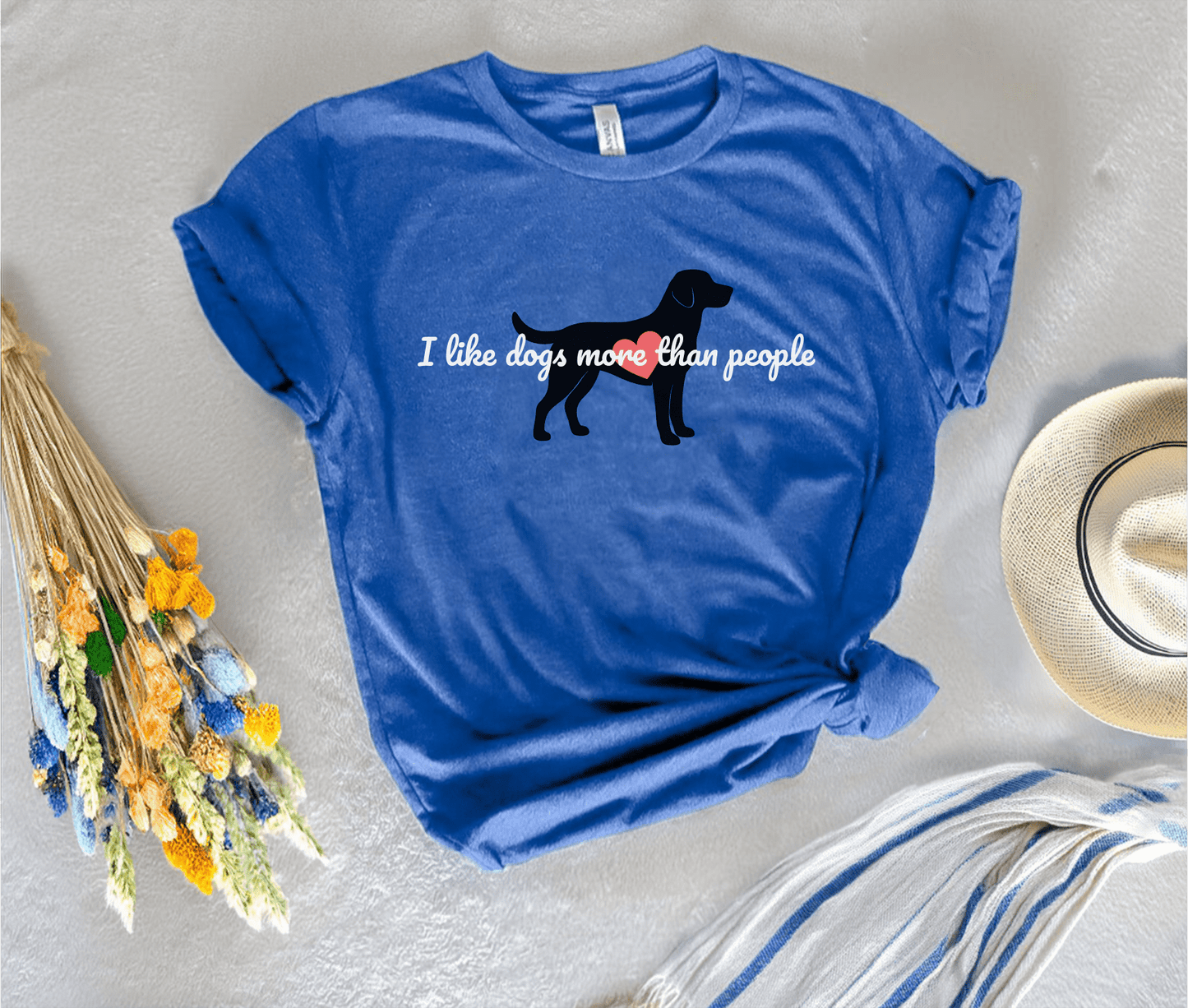 I Like Dogs More Than People T-Shirt