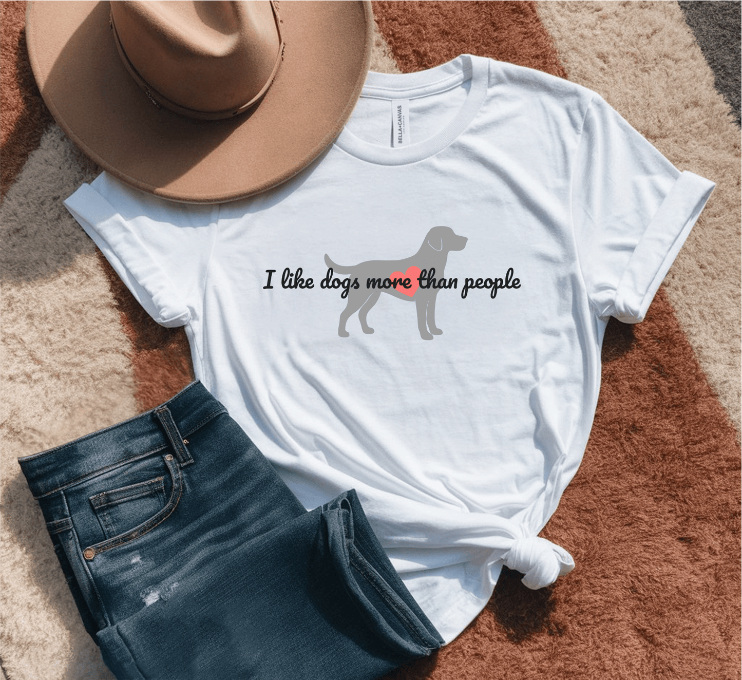 I Like Dogs More Than People T-Shirt