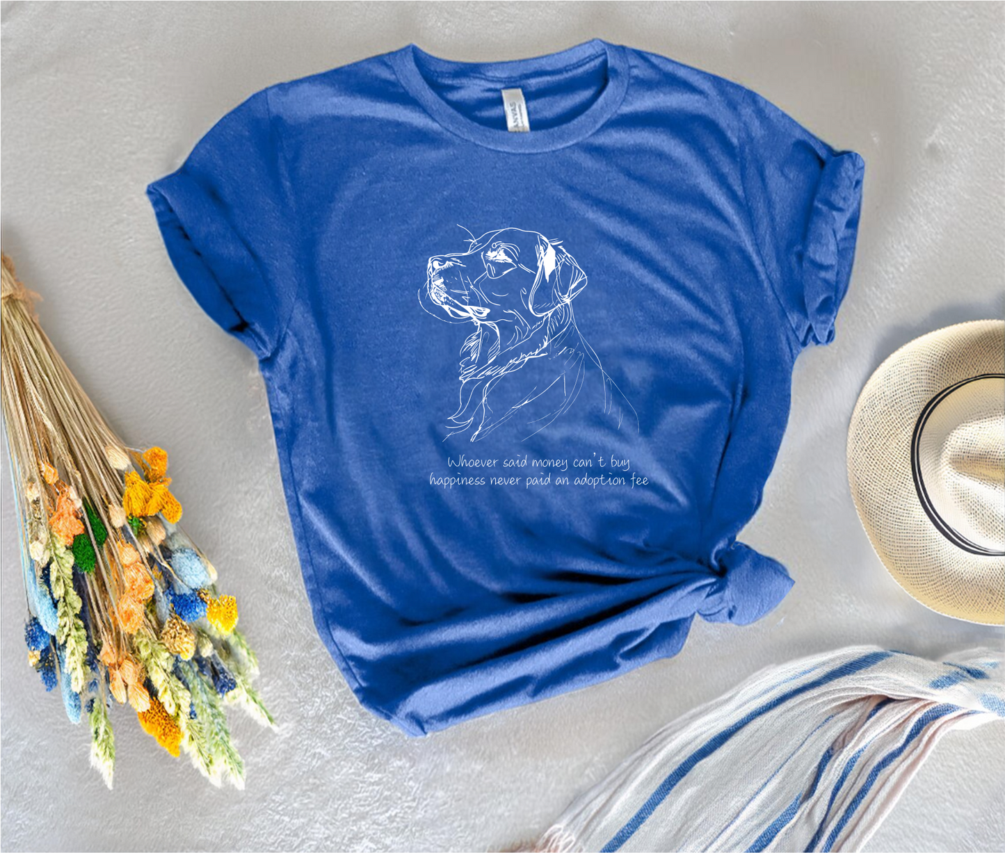Whoever Said Money Can’t Buy Happiness Never Paid an Adoption Fee T-Shirt