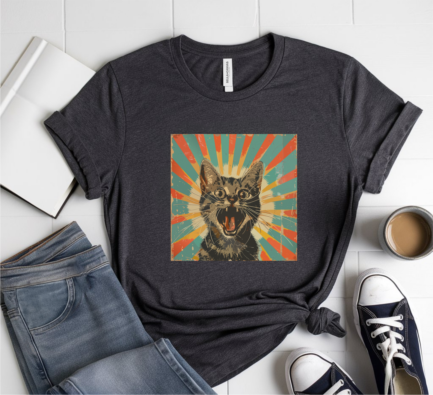 Scary Cat T-Shirt