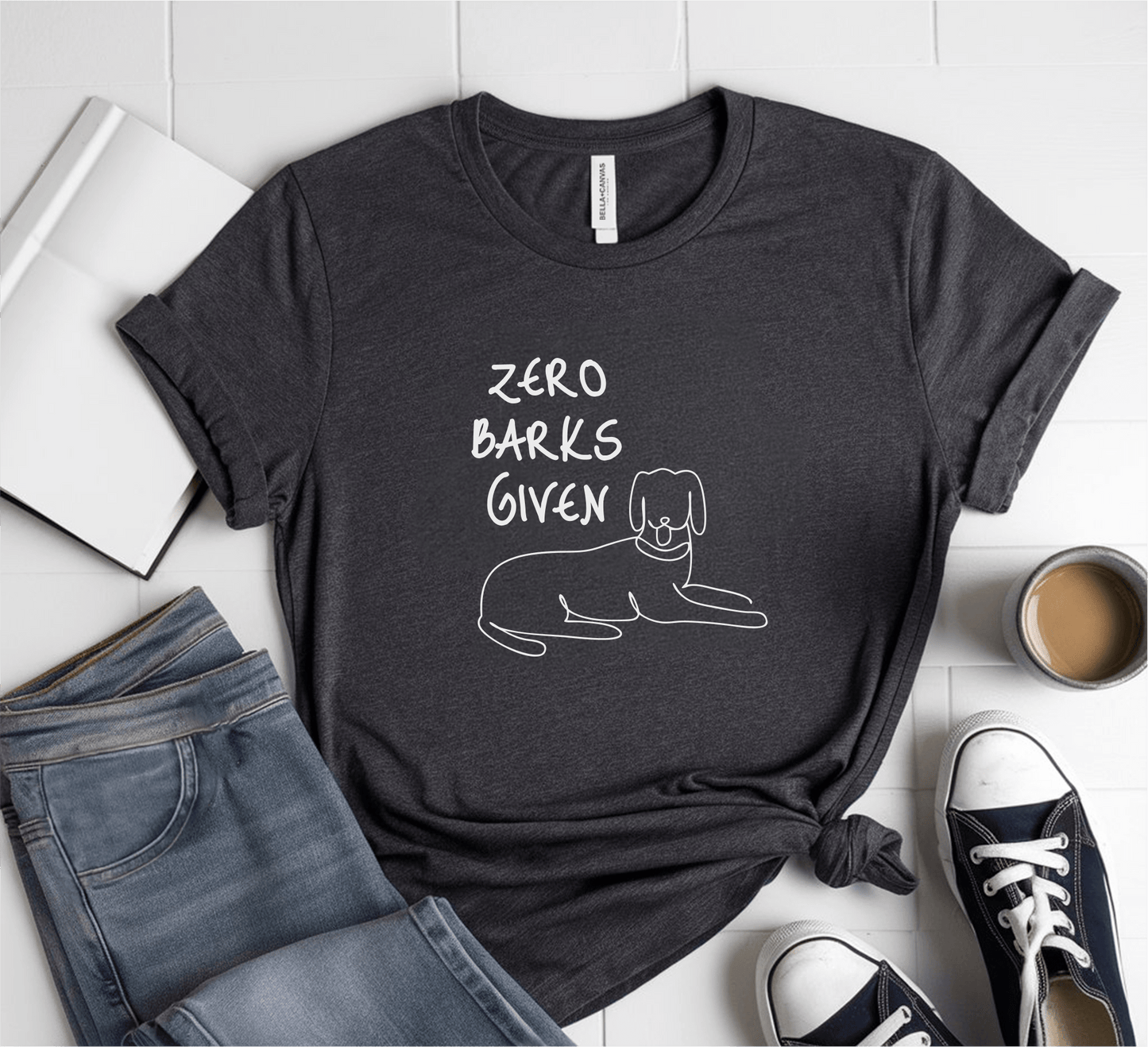 Zero Barks Given T-Shirt