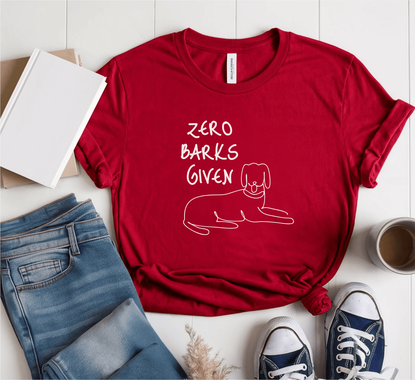 Zero Barks Given T-Shirt