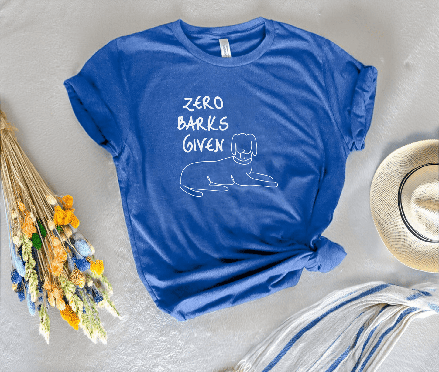 Zero Barks Given T-Shirt