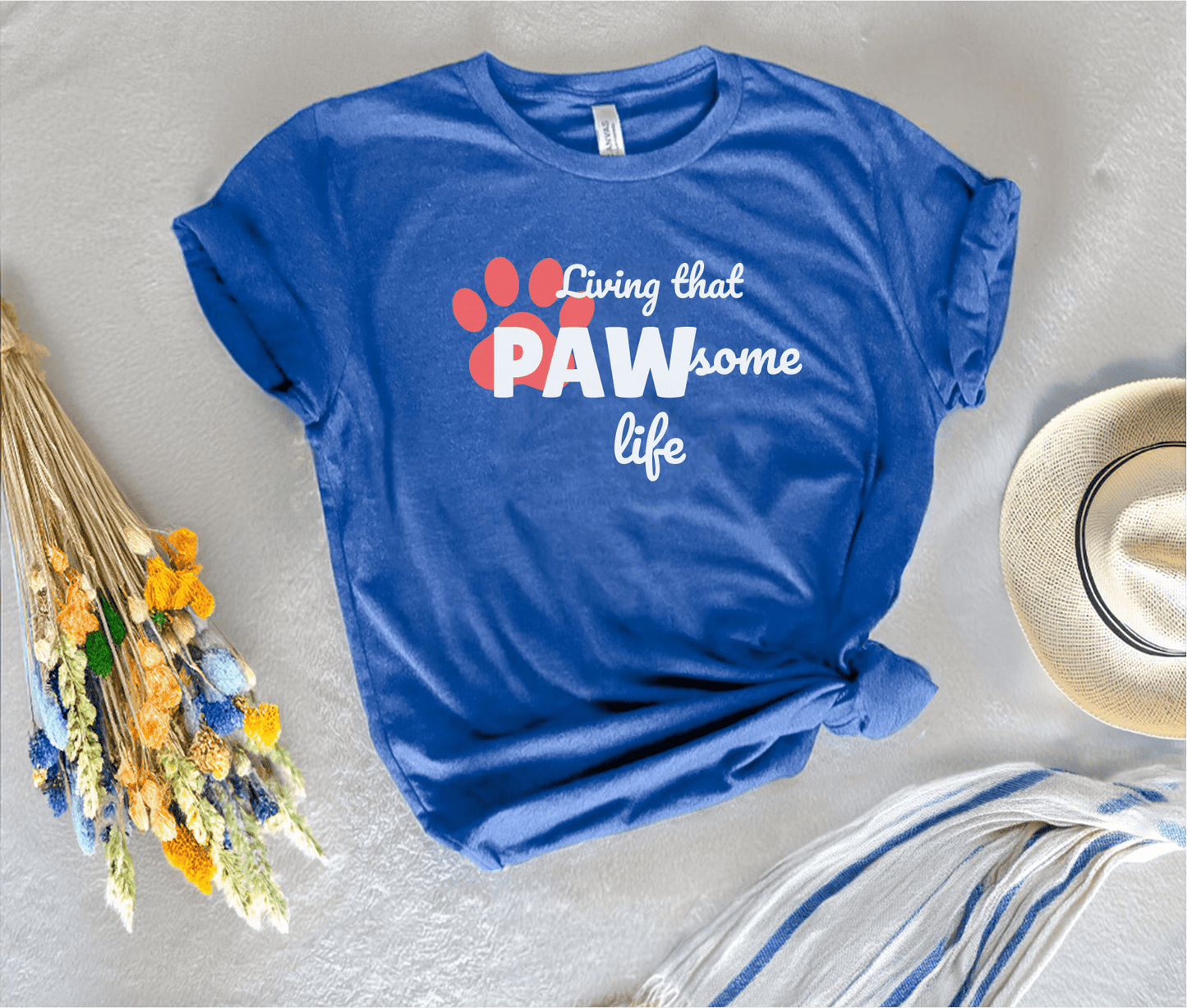 Living That Pawsome Life T-Shirt