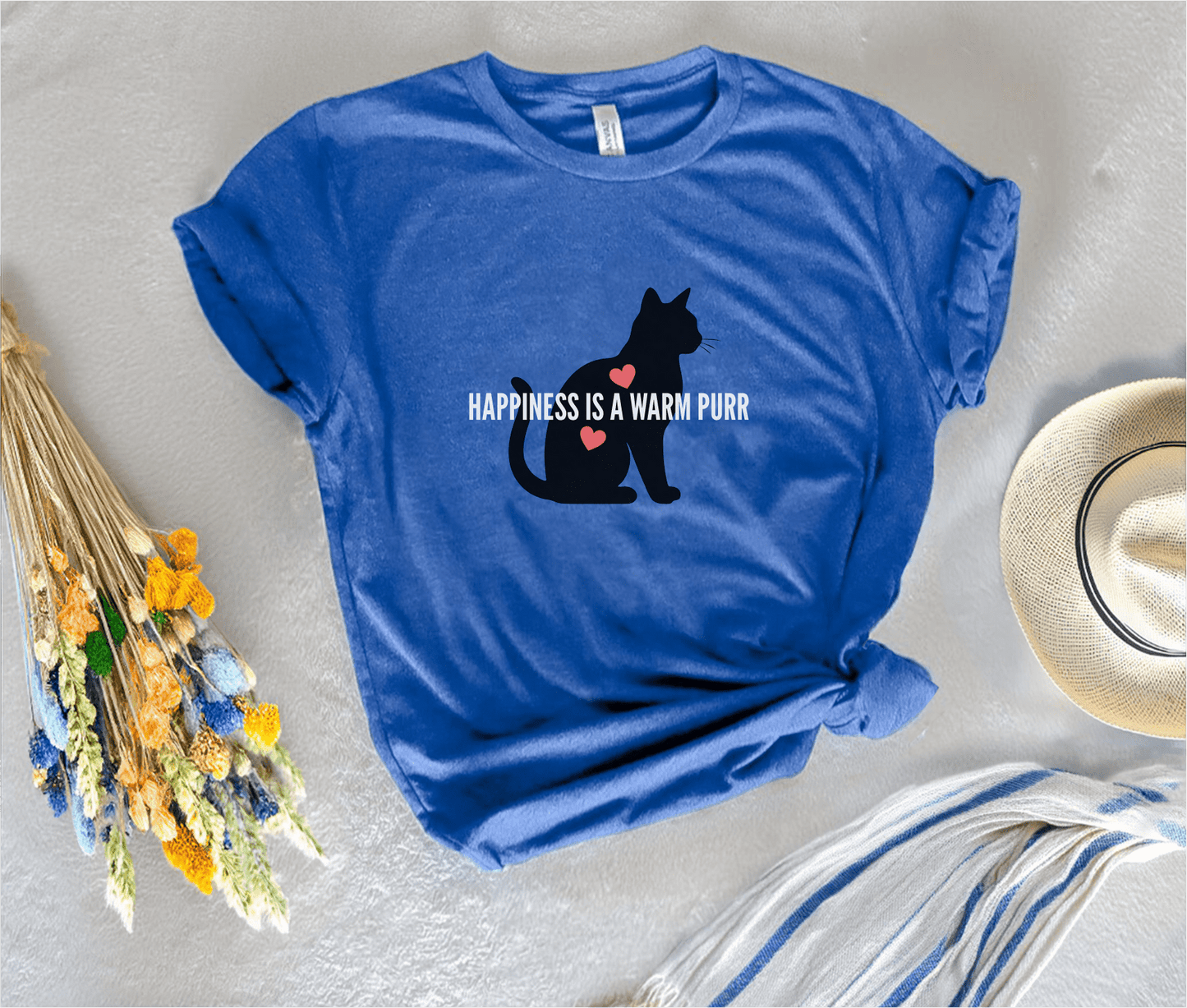 Happiness Is A Warm Purr T-Shirt