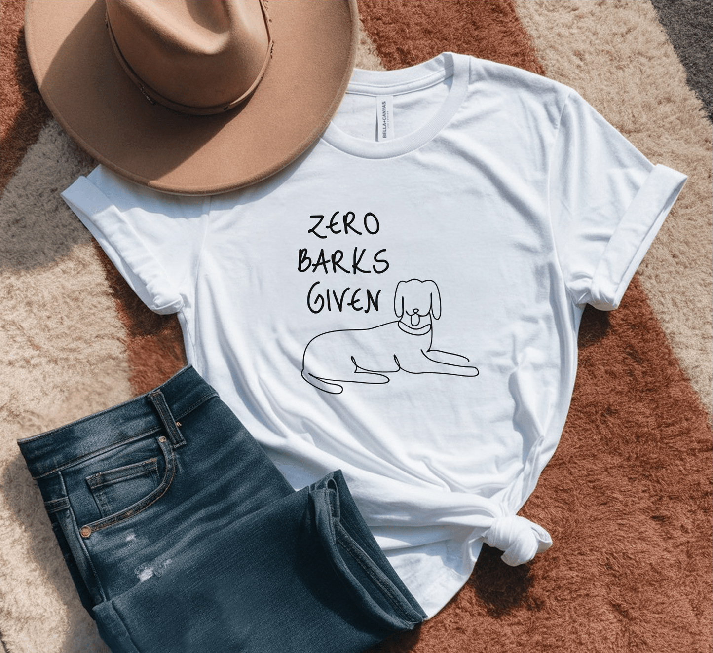 Zero Barks Given T-Shirt