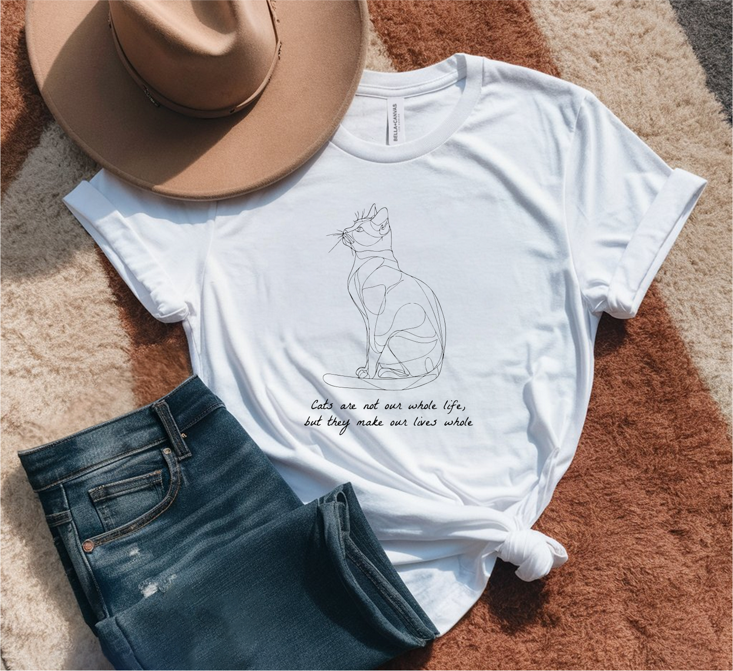Cats Make Our Lives Whole T-Shirt