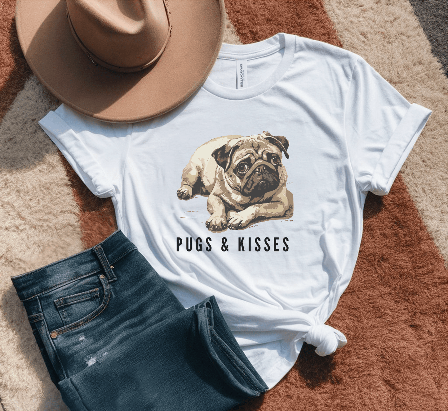 Pugs & Kisses T-Shirt