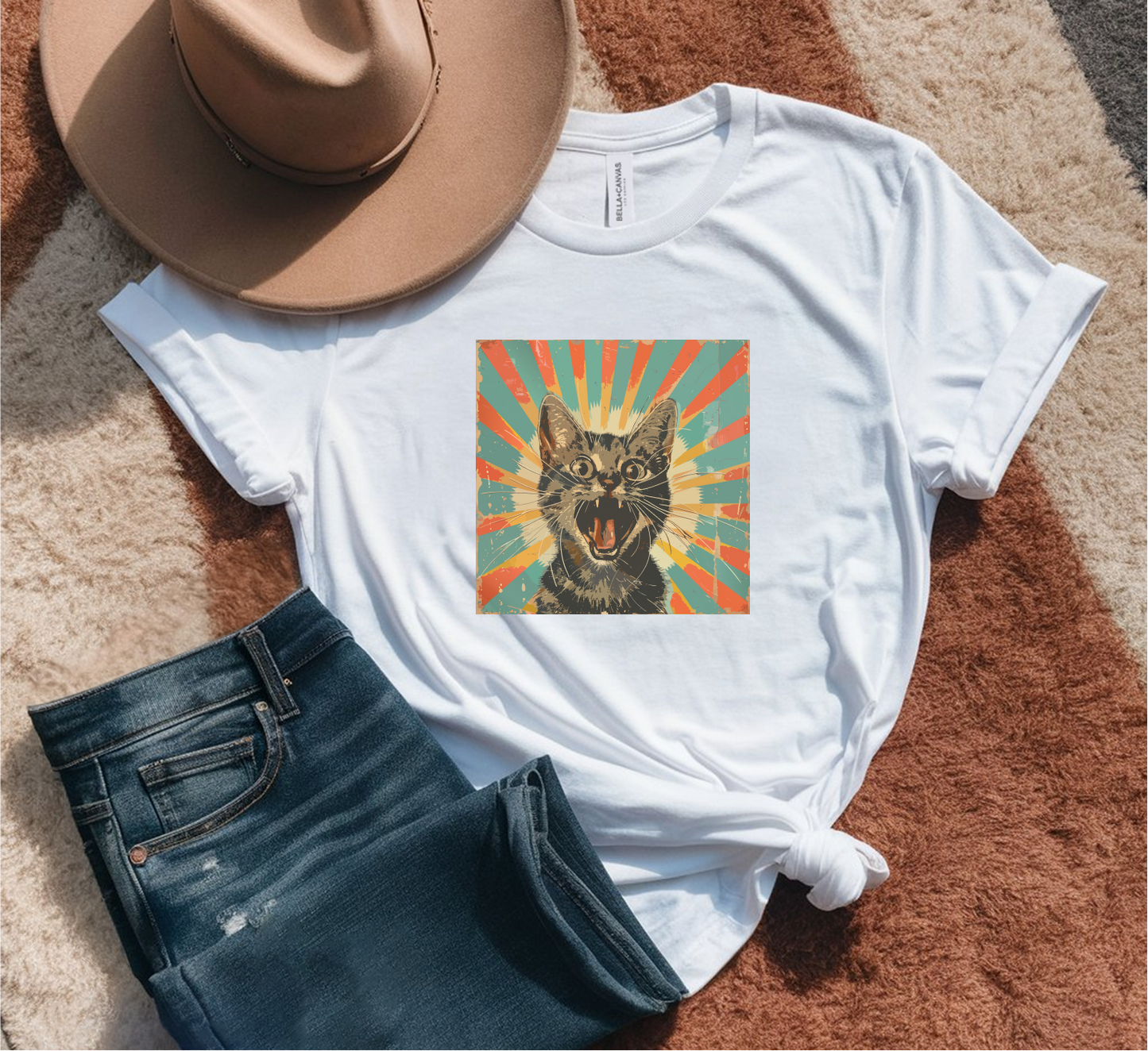Scary Cat T-Shirt