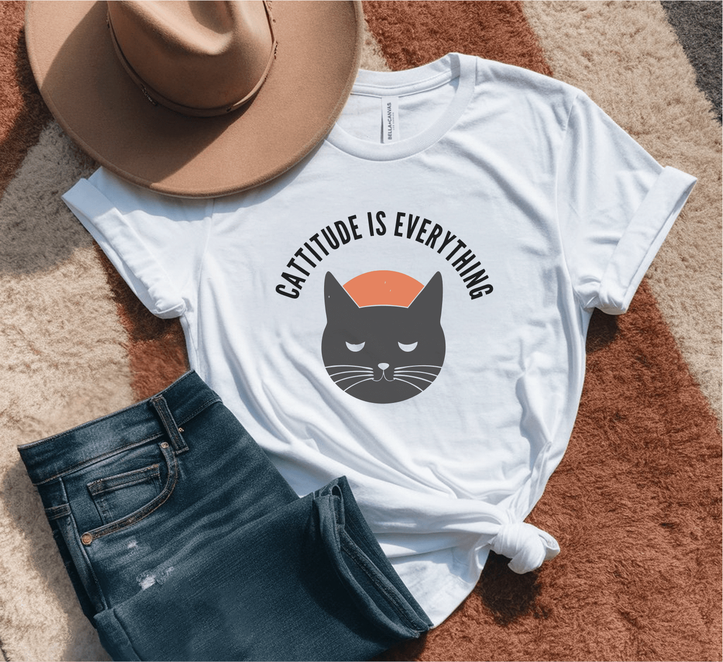 Cattitude Is Everything T-Shirt