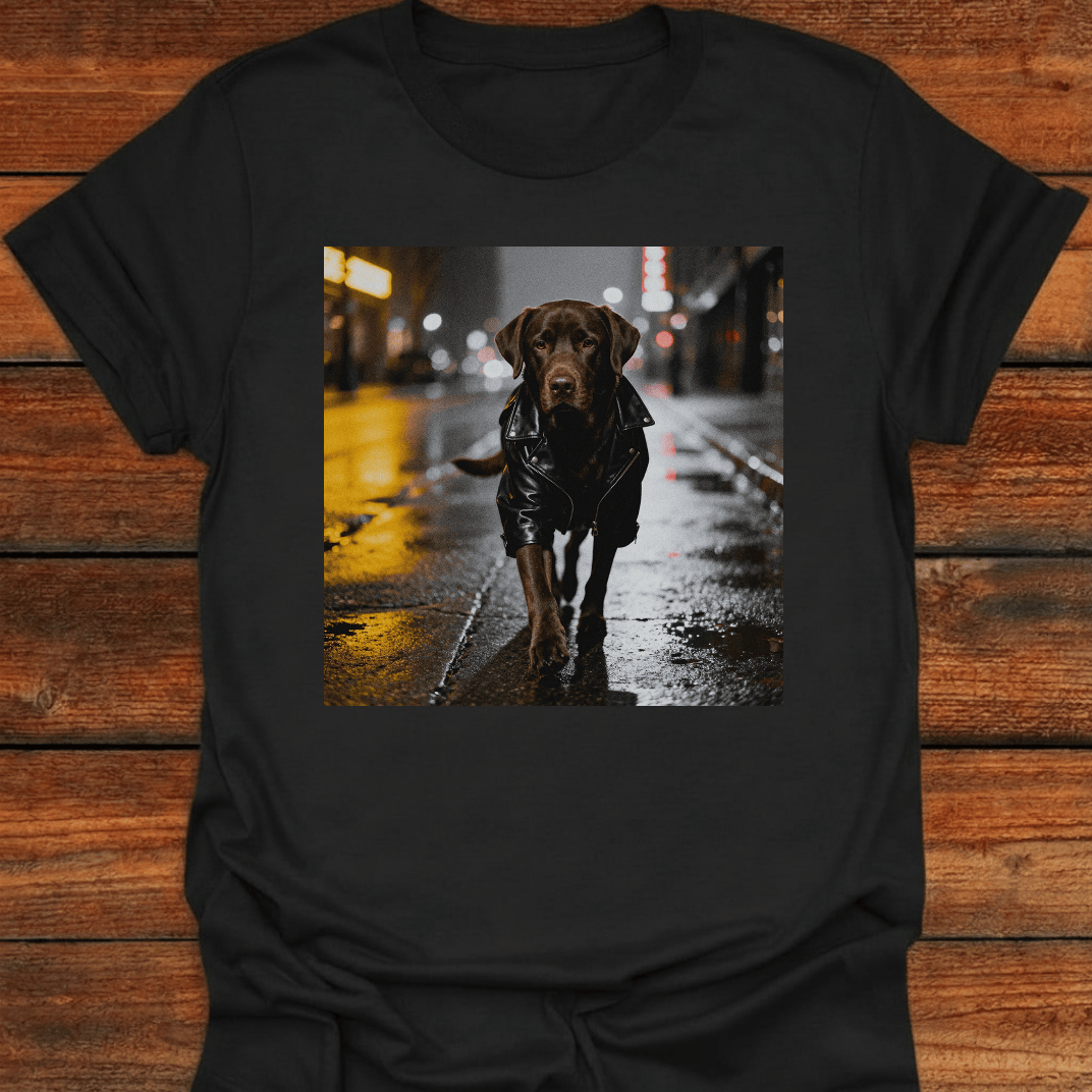 Rocker Chocolate Lab T-Shirt