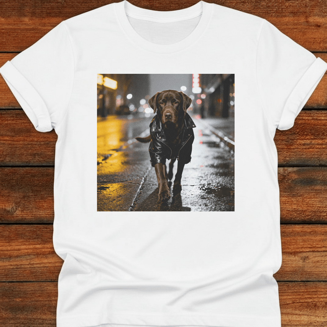 Rocker Chocolate Lab T-Shirt
