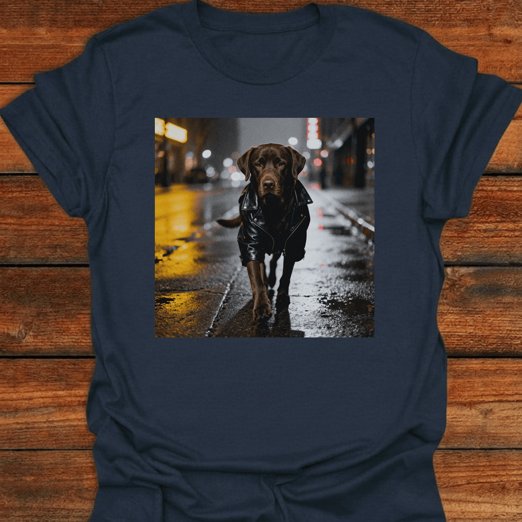 Rocker Chocolate Lab T-Shirt