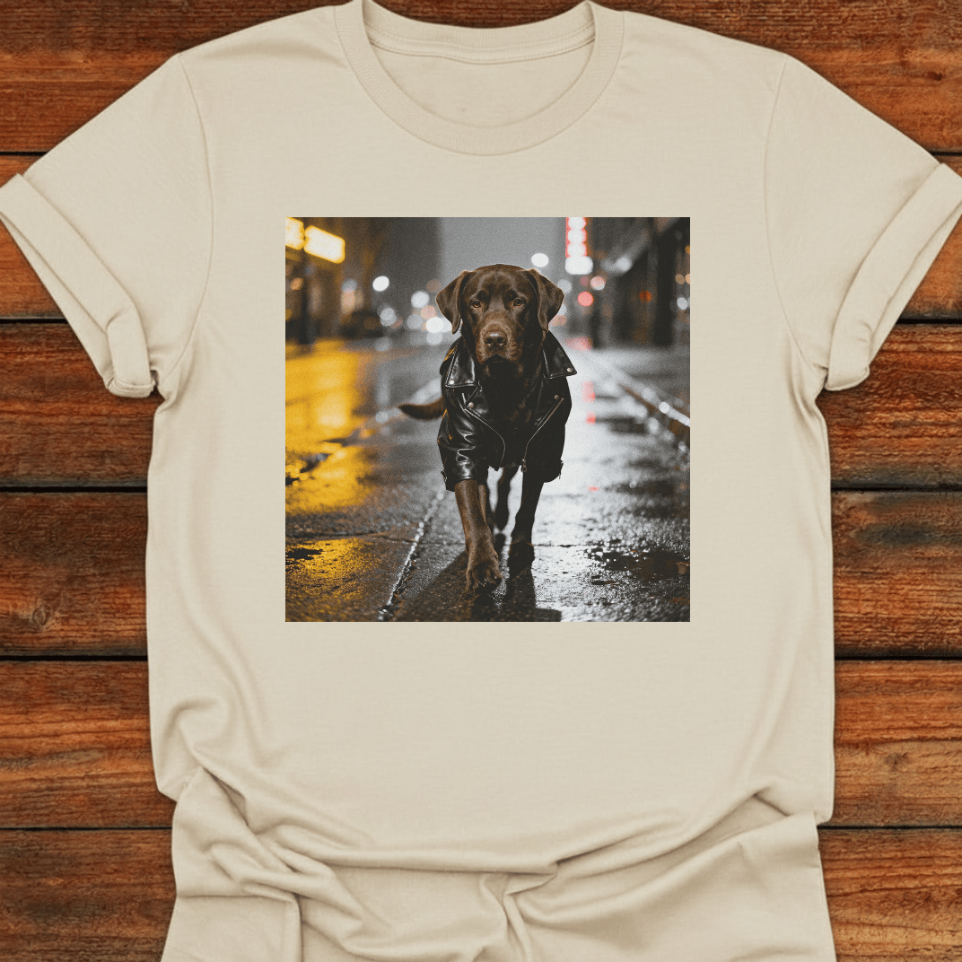 Rocker Chocolate Lab T-Shirt
