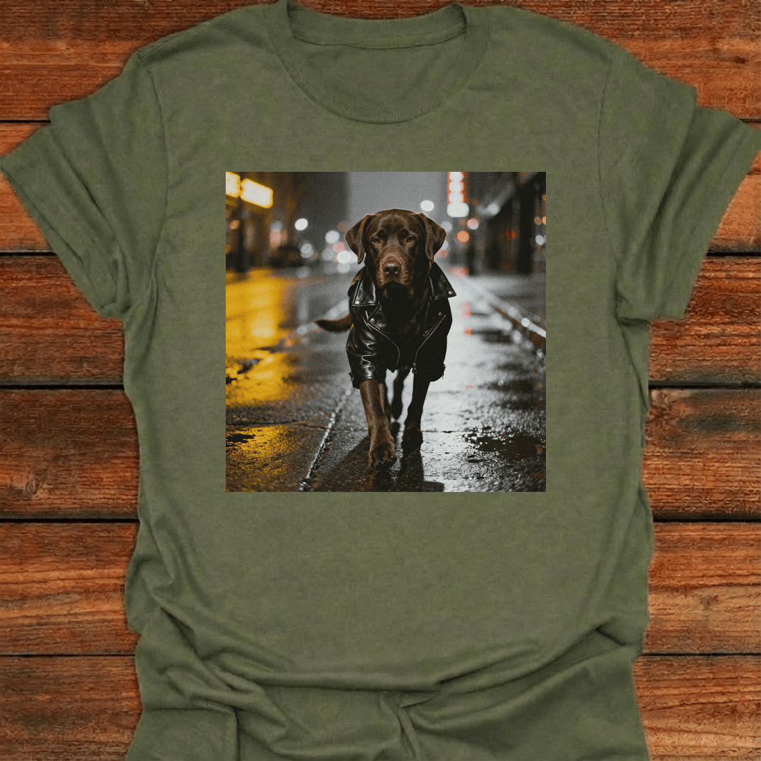 Rocker Chocolate Lab T-Shirt