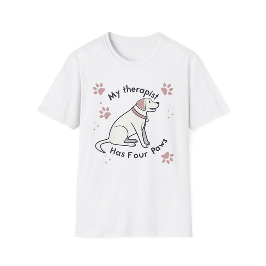 My Therapist Has Four Paws T-Shirt