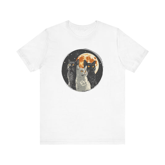 3 Cats & A Moon T-Shirt