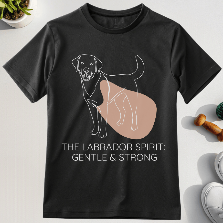The Labrador Spirit Gentle And Strong T-Shirt
