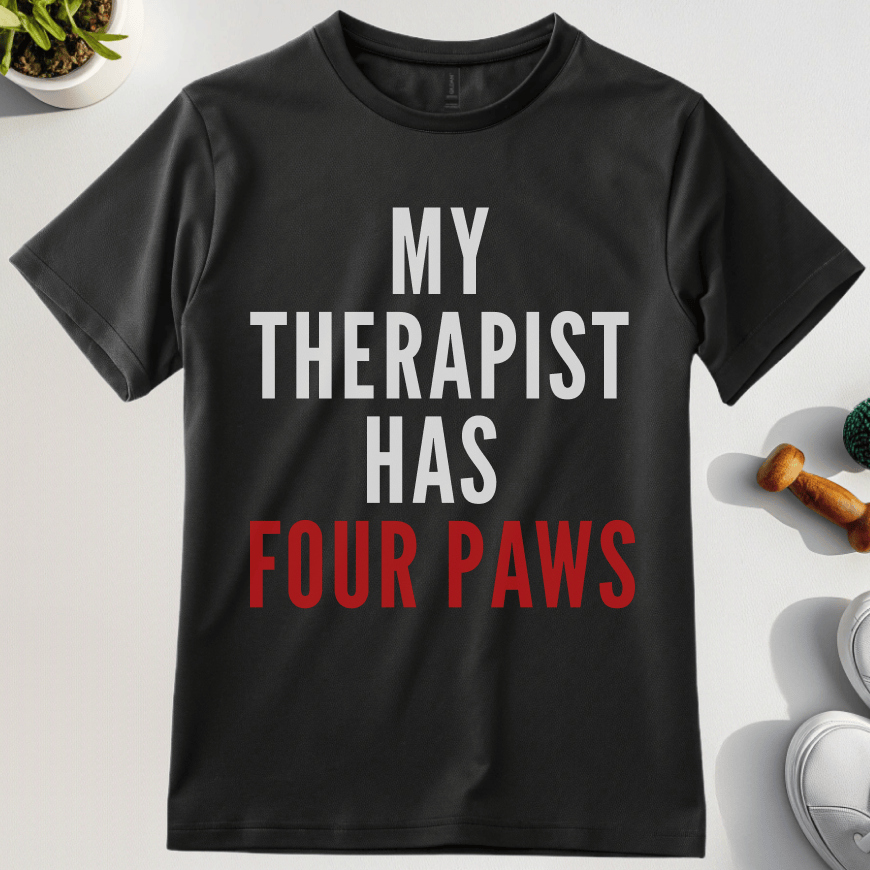 My Therapist Has Four Paws T-Shirt